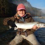 Sea Run Bull Trout at the Upper Pitt River Wilderness Lodge